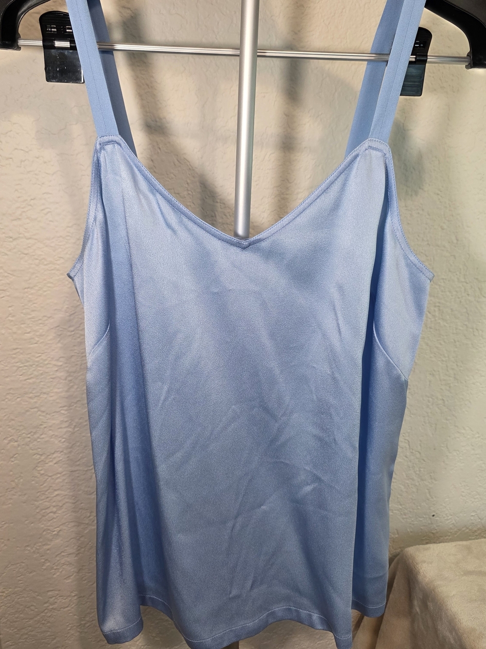 Vince Light Blue Women's Slip Tank Top by